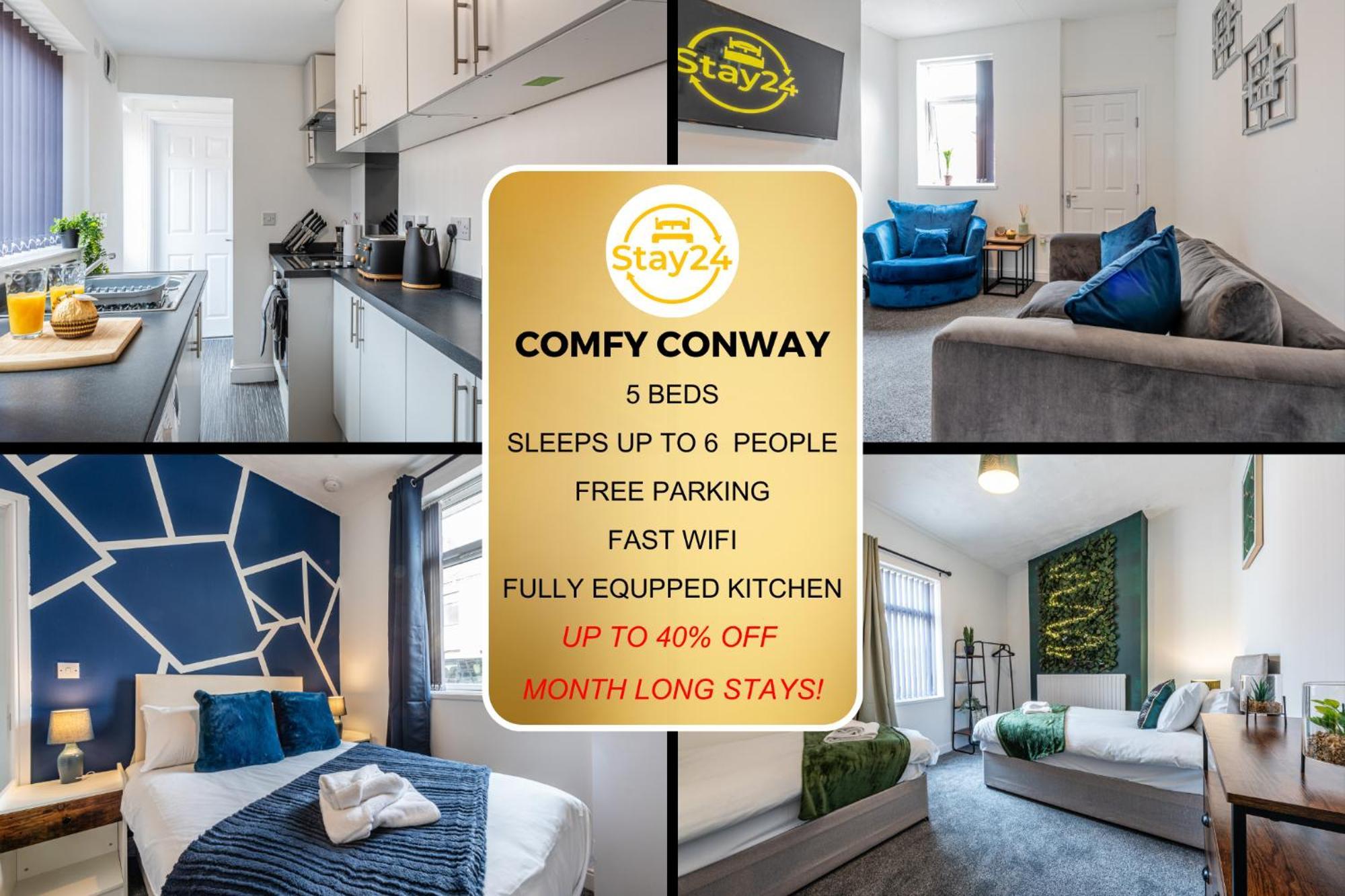 Comfy Conway Apartment Stoke-on-Trent Exterior photo